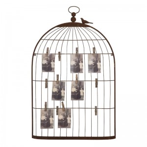 Laurel Foundry Modern Farmhouse Birdcage Photo and Place Card Holder LFMF3915